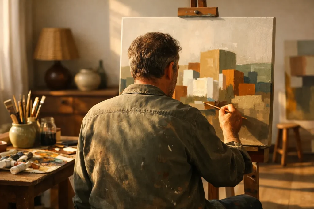 Jean-Marc Thomasset, une renaissance à l’aide de la peinture