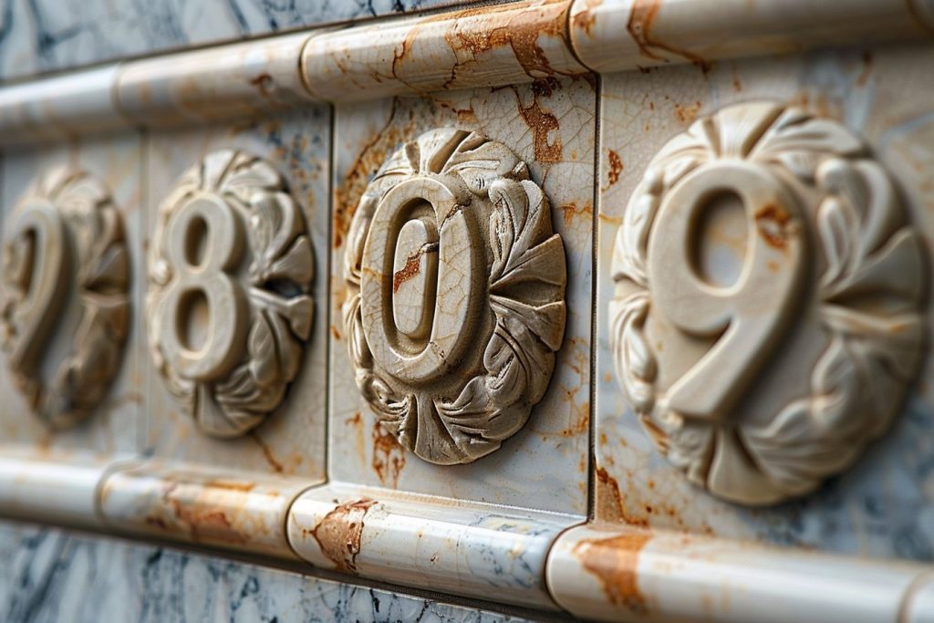 Plaques de numéro en céramique : un mélange parfait de fonctionnalité et décoration