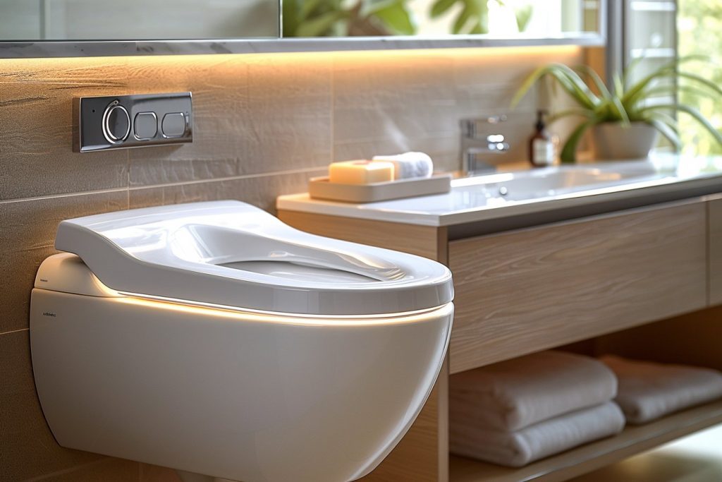 Les bidets modernes : une alternative écologique au papier de toilette