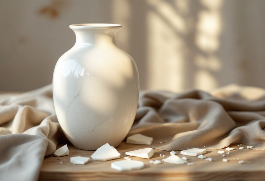 Vase blanc cassé : douceur et lumière dans votre déco
