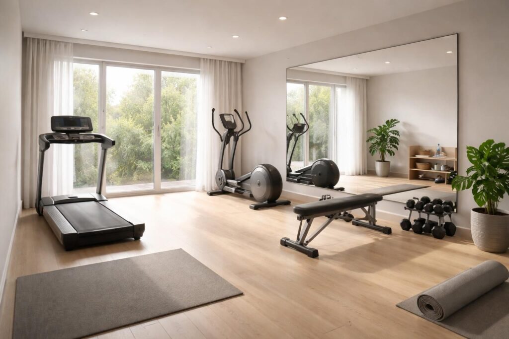 Aménager une salle de sport à domicile avec les équipements essentiels