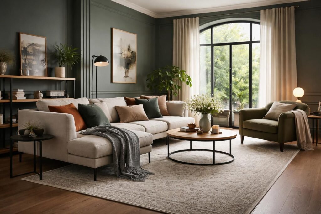 Relooker votre intérieur avec peinture Farrow Ball et accessoires design pour ambiance cosy chic