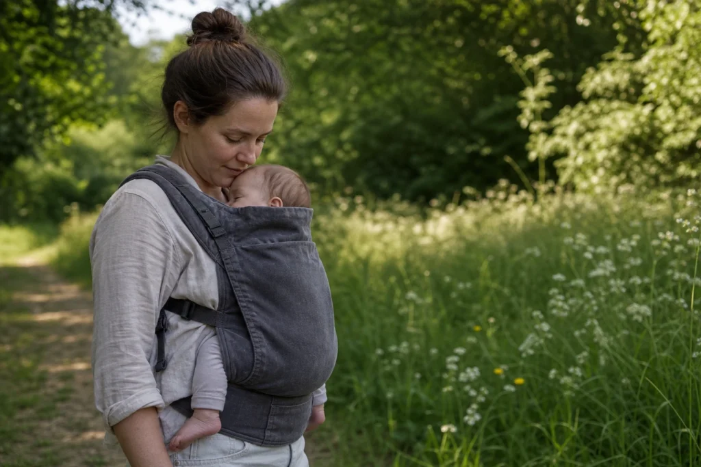 L’indispensable porte-bébé : le compagnon clé pour des sorties et balades réussies avec bébé