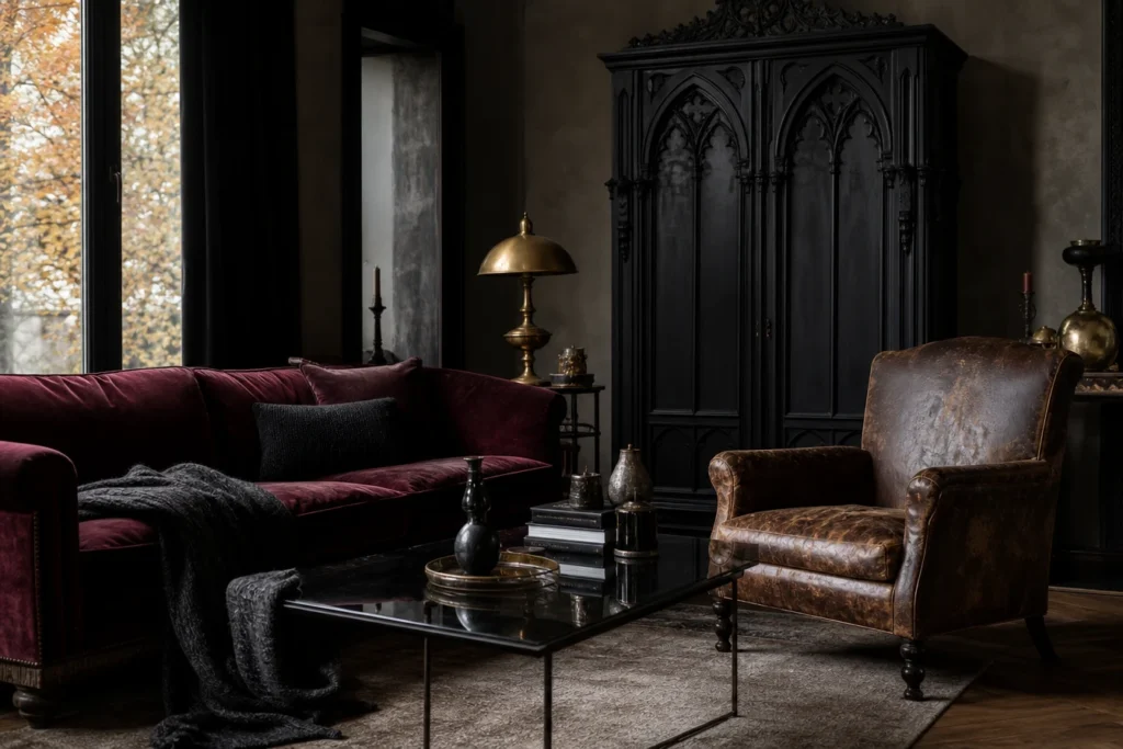 6 matières audacieuses à faire migrer de votre garde-robe gothique vers votre salon