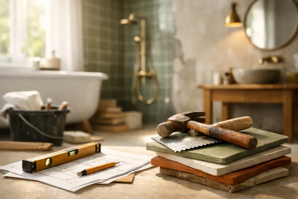 Rénover une salle de bain : le bon ordre des étapes à respecter