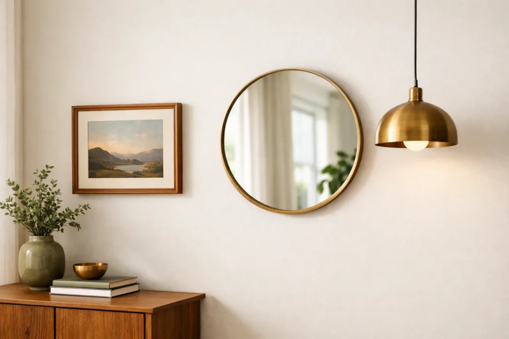 À quelle hauteur accrocher tableaux, miroirs et suspensions ?