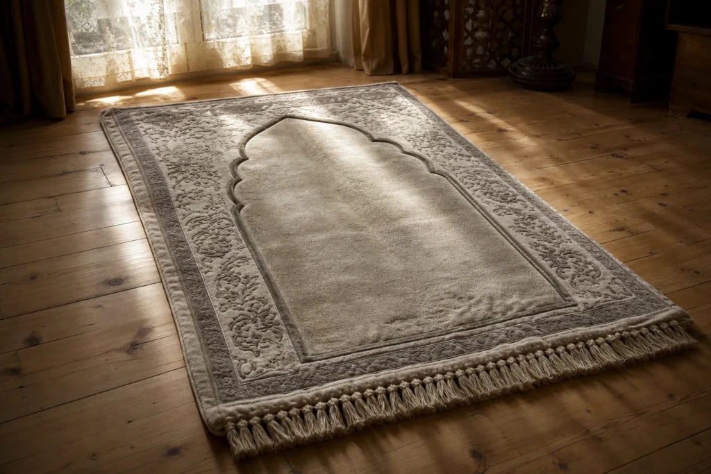 Tapis orthopédique pour la prière, allier confort et soulagement